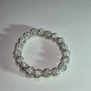 Sparkling Silver Crystal Bracelet